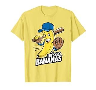 Funny Banana Shirts Gift TShirts, Lets Go Bananas, M