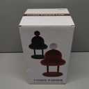 Christmas Candle Warmer Lamp with Timer, Dimmable Wax Warmer Lamp, Flocking Candle Melter Lamp for Jar Candles, Christmas Birthday Gifts for Mom Women (Green)