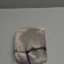 Silver Gray Wig with Bangs Grey Wigs for Women Long Curly Wig with Air Bangs Loose Wave Wig Heat Resistant Synthetic Platinum White Wig for Daily Party 24 Inch