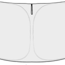 Proadsy 2025 Upgrade Front Windshield Sun Shade Foldable Sunshade Protector