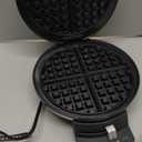 Cuisinart Waffle Maker, 1250W Round Classic Waffle Iron, 5Setting Adjustable Browning Control, WMRCANAS, Brushed Stainless