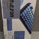 Wireless Keyboard and Mouse Combo, Retro Typewriter Keyboard with Round Keycaps, Full-Size Ergonomic, Blue, Ideal for Windows PC, Home, Office, and College, Wireless Keyboard Mouse Combo