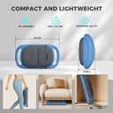 Music Boxing Punching Machine for Adults, Taekwondo Kick Pad Training Machine with LED Electronic Bluetooth Music &Counter9 Modes & 9 Speeds Martial Arts Training Equipment & Taekwondo Sparring Gear