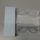 Gaoye Stylish Blue Light Glasses for Woman - Computer Glasses for Blue Light Blocking - Lightweight Frames - 3 pack (A3-light Black+matte Black+transparent)