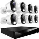 Night Owl 12-Ch Wired DVR System, 8 2K Cams, 1TB HDD, 2-Way Audio