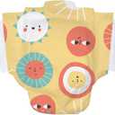 Hello Bello Premium Diapers Size 5, 72 Count Disposable, Extra-Absorbent, and Hypoallergenic Baby Diapers with Snug and Comfort Fit, Sunnyside Up Pattern Value Pack