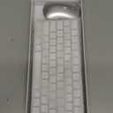 Bluetooth Keyboard and Mouse for Mac, Rechargeable, Mini Size, Ultra Slim, Quiet Typing, 4 Level DPI, Wireless Keyboard and Mouse Compatible with Mac, iPad, iPhone, MacBook Air/Pro