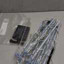 JMEXSUSS Solar Christmas Lights Outdoor, 8 Tube 144 LEDs Solar Meteor Shower Lights Outdoor, Hanging Blue Christmas Light for Tree Icicle Garden Yard Patio Gazebo Party Xmas Decor