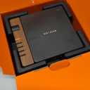 R300 CD Player Portable Bluetooth Desktop Retro CD Players for Home, Without Speakers, Rechargeable Battery Small Compact Vintage CD Player, SPDIF Out, Brown