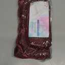 Bath Pillow RUVINCE Ergonomic Luxury Bathtub Pillow with Head,Neck, Shoulder and Back Support, 4D Bath Pillows for tub with 6 Powerful Suction Cups, Fits All Bathtub, Spa Tub, Hot Jacuzzi (Dark red)