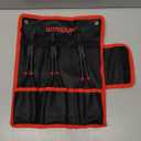 WISEUP 3-Piece 11" Long Reach Hose Grip Pliers Set, 5/16-Inch, 1/2-Inch, 3/4-Inch Dia O-shape nose plier for Easy Removal and Installation of Automotive Hoses and Fitting