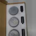 3 Pack Windproof Door Stoppers Adjustable Bottom of Door Holder No Drilling Heavy Duty Mechanical Floor Door Stop with Screws and Adhesive Oil Rubbed Bronze 87006-ORB-3