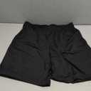 Men's Athletic Basketball Gym,Performance Tech Loose-Fit Training Shorts, Pack of 2 (Medium, Black)