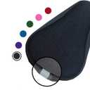 Kids Bike Gel Seat Cushion Cover, 8x5 inch Child Bike Seat Cover Premium Comfortable Small Bicycle Saddle Pad