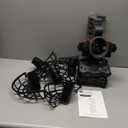 Furlihong 3802PBH Pickleball Machine, Adjustable Speed & Angles, Pickleball Launcher with Auto Swing Base, Powered by Power Bank/Batteries/AC Power, for All-Level Training