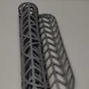 AWOKE Sink Protectors for Kitchen Sink - 19"x 13" Sink Mat - Heat resistant Easy-clean Silicone Sink Mat - for Protection of Stainless Steel Sink - with 3 Reserved Holes (Grey)