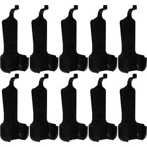 Retevis Original RT22 RT22S Walkie Talkie Belt Clip, Back Clips Compatible with RT22 RT22S LUITON LT-316 WLN KD-C1 Zastone X6 TIDRADIO TD-M8 RADTEL RT-10 2 Way Radios (10 Pack)