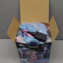 JOIEDOMI 7 FT Tall Christmas Tree Inflatables Outdoor Decoration, Christmas Inflatable Pink Tree with 3 Gift Boxes, Blow Up Xmas Tree with Build-in LEDs for Xmas Outdoor Yard Garden Lawn Decor