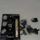 Ufree Beard Trimmer for Men, Electric Razor Shaver, Cordless Hair Clipper Shaving Kit for Mustache Body Nose Ear Hair Facial, Adjustable Beard Grooming Kit Birthday Gifts for Men (Bronze)