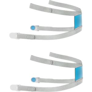 Headgear Strap Replacement for ResMed AirFit/AirTouch F30i / X30i CPAP Full Face Mask with Magnetic Clips  2-Pack
