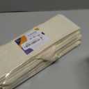 Criusia 6 Pcs Drawer Organizer Clothes - 90 Cells Closet Organizers and Storage for Baby Nursery - Washable Fabric Dresser Organizer Dividers for Sock Underwear Bra Dorm Room Essentials (Beige)