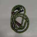 Fida Durable Slip Lead, 6 FT x 1/2" Heavy Duty Loop Leash, Comfortable Strong Rope for Large, Medium Dogs, No Pull Pet Training With Highly Reflective, Green