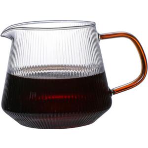 Clear Glass Range Coffee Server, 20oz Carafe for Pour Over Tea & Coffee Maker