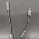 [Apple MFi Certified] 1 Pack Lightning to 3.5 mm Headphone Jack Adapter, iPhone Aux Adapter Converter Dongle Audio Cable Compatible with iPhone 14 13 12 11 X XS 8 7