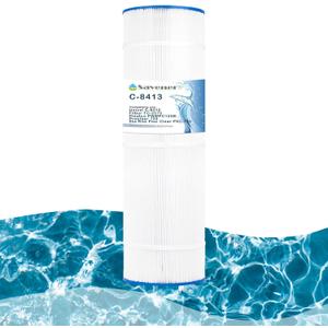 Savener C-8413 Pool Filter Cartridge, Replaces PWWPC125B, Unicel C-8413, Filbur FC-2575, Proclear 125, Sta Rite Posi Clear PXC-125, 125 Sq. Ft, Pack of 1