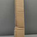 Changshade 6-Pack Pleated Paper Temporary Shades Cordless Light Filtering Cut to Size Temporary Paper Blinds for Indoor Windows of Office, Bedroom, Bathroom, Living Room, 36" W x 72" H, White