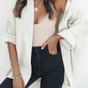 Dokotoo womens Soft (Medium, 1 White)