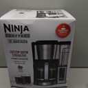 Ninja 12-Cup Programmable Coffee Brewer, 2 Brew Styles, Adjustable Warm Plate, 60oz Water Reservoir, Delay Brew - Black/Stainless Steel
