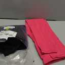 ATHVOTAR Girls Leggings with Pockets: High Waisted Yoga Workout Athletic Dance Running Pants 4 Packs (14-15 Years, 4 Pack - Black/Black/Navy/Rose)