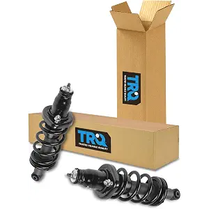 TRQ Rear Shock Strut & Spring LH & RH Set Pair for 01-05 Civic 03-05 Civic & Hybrid, 1Pc