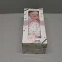 DONTNO 12 Inch Baby Doll with Bassinet Bed, Reborn Alive Doll Includes Clothes and Accessories, Bottles, Nipple, Diaper, Burp Cloth, First Baby Dolls for Toddlers 36 Months and Up
