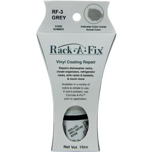 Rack-A-Fix Grey Touch Up Vinyl Coating Repair for Dishwasher Racks & More, RF-3