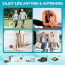 Toe Separators & Spacers for Men and Women, 4 PCS Bunion Corrector for Big Toe Men, Upgraded Gel Metatarsal Pads, Ball of Foot Cushion, Gentle Toe Alignment for Hammer Toe & Bunions, Yoga Toes