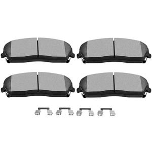 SCITOO D1056 Front Ceramic Brake Pads Sets Fit For Chrysler 300 2005-2019,For Dodge Challenger 2009-2019,For Dodge Charger 2006-2019,For Dodge Magnum 2005-2008