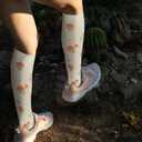 2 x LEVSOX Compression Socks Women and Men, 20-30mmHg, Best for Nurses, Travel, Pregnancy