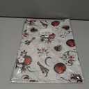 2 x Vnaaem White Christmas Wrapping Paper Red Stripe Snowy Scene House Holiday Style Gift Wrap Paper Bulk for Winter Xmas Birthday Party - 20 X 28 Inches 8 Folded Sheets