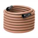Flexzilla Colors Garden Hose 5/8 in. x 100 ft., Lightweight All-Weather Water Hose, Durable and Flexible, Leak-Free Connections, Red Clay