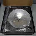 HYBIRD Bird Feeder and BirdBath Combo with Stand – Rust Proof Stainless Steel Metal Bird Feeder with Aluminum Pole is Frost Proof and Weatherproof, Attracts Cardinals, Chickadees, Finch, Wild Birds