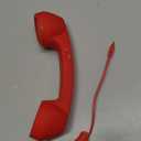 Retro Phone Handset, 2026 New Retro Phone Handset, Type-C Retro Telephone Wired Handsets Style Landline Handle Receiver for Cell Mobile Video Conferences, Calls, Meetings (red,Type-C)
