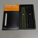 Sport Band Compatible with Apple Watch Ultra 2 Band 49mm 46mm 45mm 44mm 42mm for Men, Soft Silicone Wristbands Waterproof Replacement Strap for iWatch Series 11 10 9 8 7 6 5 4 3 SE Ultra 3 2 1, 2 Pack