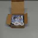 Aquarium Air Pump, USB Rechargeable Lithium Battery Powered Portable Air Pump for Fish Tanks, AC/DC Dual Mode Oxygen/Aerating Pump for Outdoor Fishing, Emergency, Power Cuts (For Aquarium up to 60 Gal)