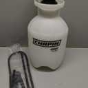 Chapin 16100 1-Gallon Made in USA Garden Pump Sprayer with Ergonomic Handle, Trigger Shut Off, Adjustable Cone Nozzle and in-Tank Filter, for Spraying Weeds, Insects, Fertilizers, Translucent White