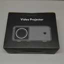 CiBest Mini Projector, Upgraded Full HD 1080P Support Video Projector, Portable Small Movie Projector, Compatible with iOS/Android/Windows/TV Stick/Box/USB/HDMI