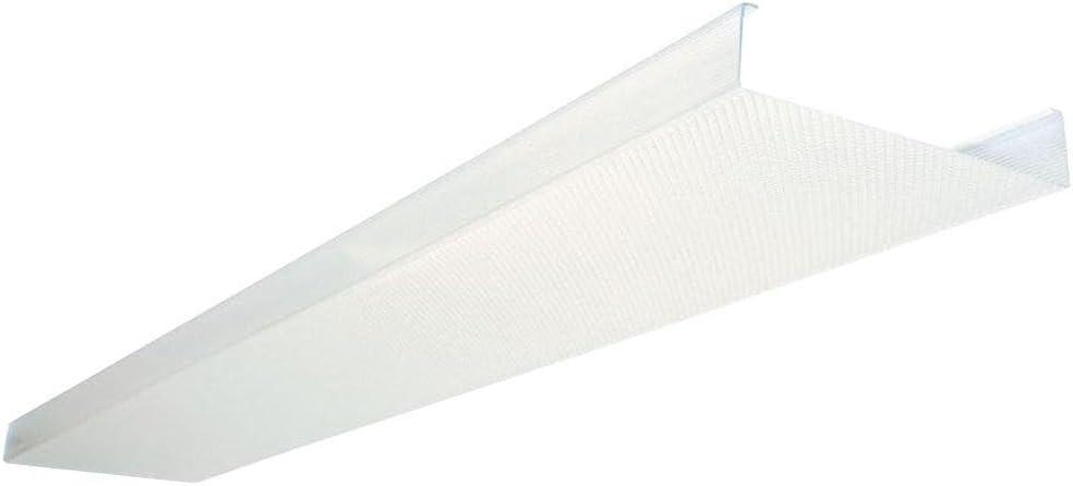 Lithonia Lighting 4 Foot Replacement Acrylic Diffuser Lens, Clear Prismatic Replacement Cover for 48-Inch SB Series Narrow Body Square Wraparound Ceiling Light Fixture for Shop Lights