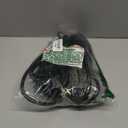 BindMaster 10 Feet Extension Cord/Wire, 3 Prong Grounded, 3 outlets, Heavy Duty, Black (2 Pack)