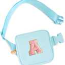 Uygafly Birthday Gifts for 2 3 4 5 6 7 8 9 10 11 Year Old Girls - Mini Fanny Pack Cute Crossbody Bag Belt Bag Trendy Stuff,Graduation Gifts for Girls Teens Kids Daughter Sister Her - Blue,A
